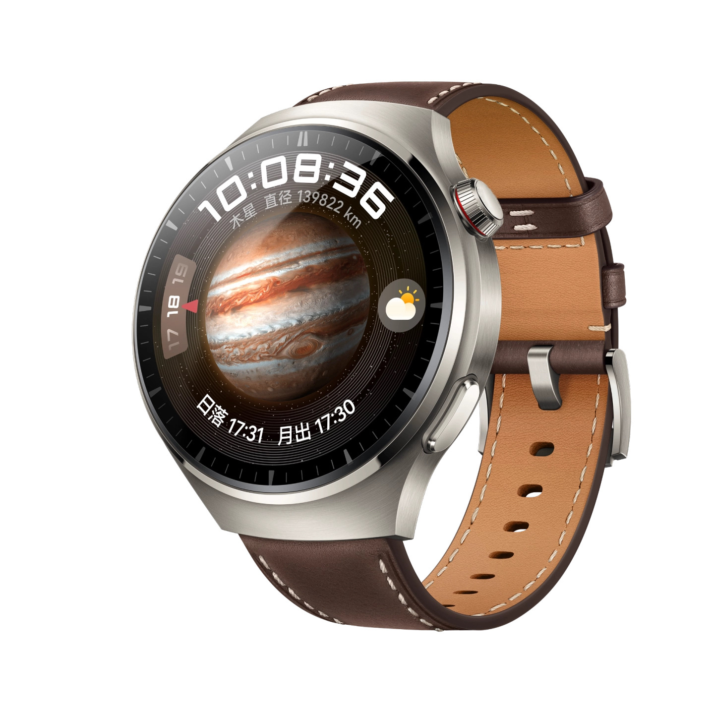 适用华为watch4 pro gt4 gt3 pro 46mm真皮表带20mm 22mm方尾表带