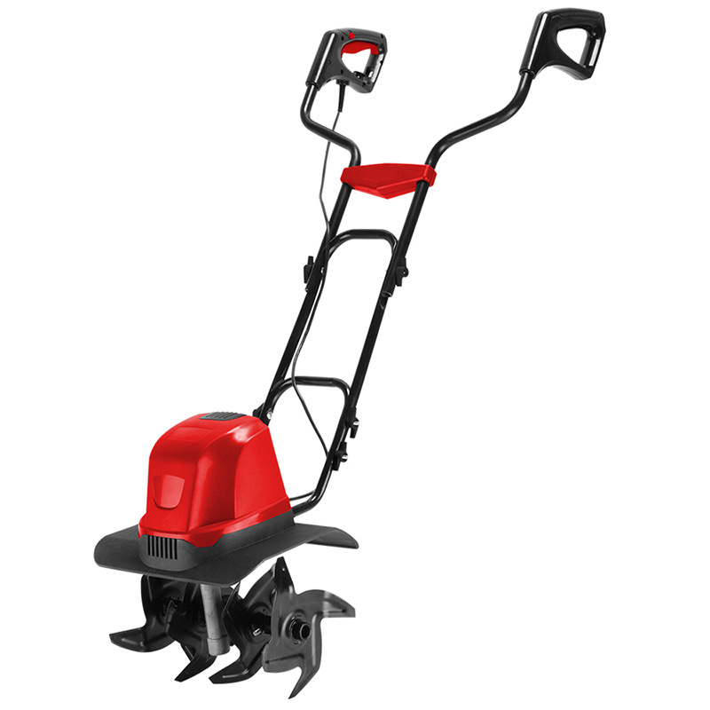 电动松土机锂电耕地机小型翻土旋耕犁地神器农用电锄头除草微耕机