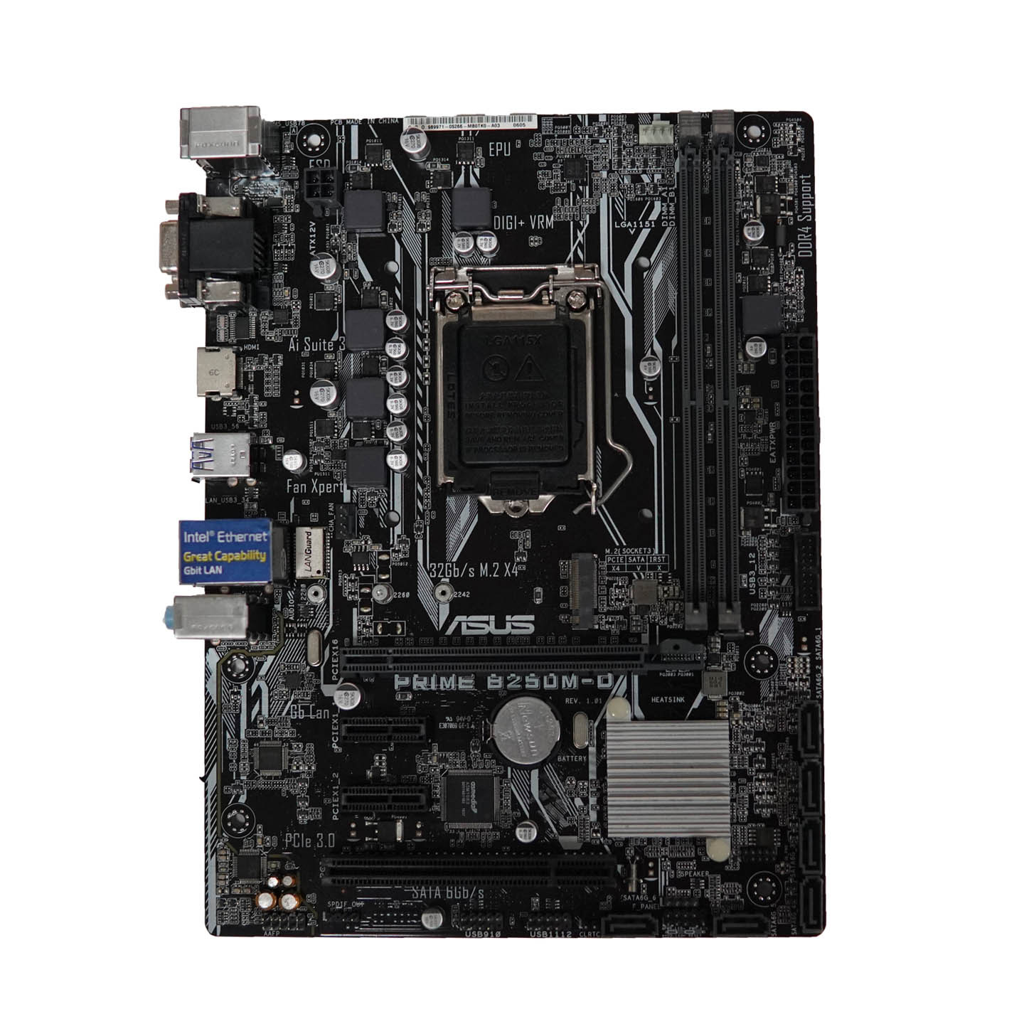 适用于华硕主板prime b250m-d 1151针内存ddr4 microatx版型