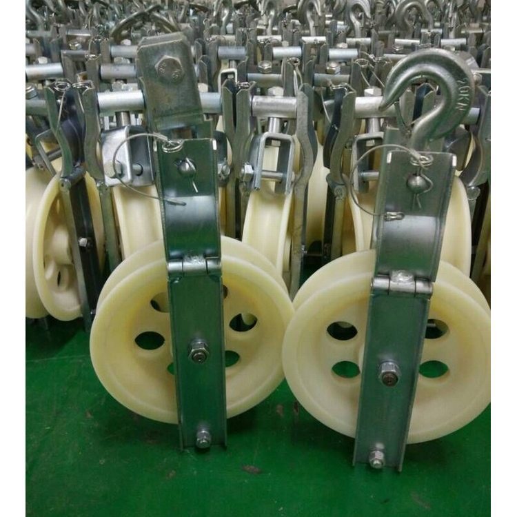 电气化铜悬吊滑车吊钩闭口起重滑车韧性大滚动轴承滑轮