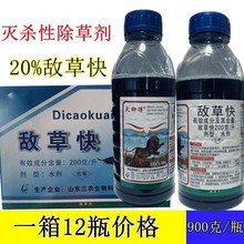 整箱）三农烈日敌草快除杂草荒地果园不伤地杀草扫光灭生性除草剂