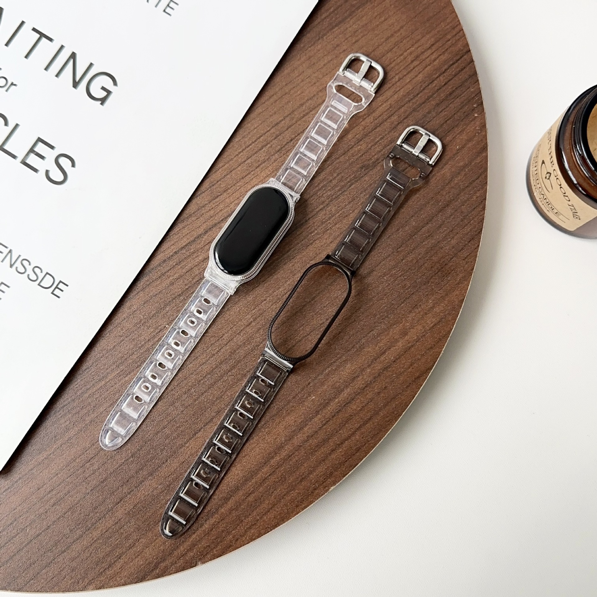 适用小米78代手环腕带红米2代/小米8active华为荣耀一体运动腕带