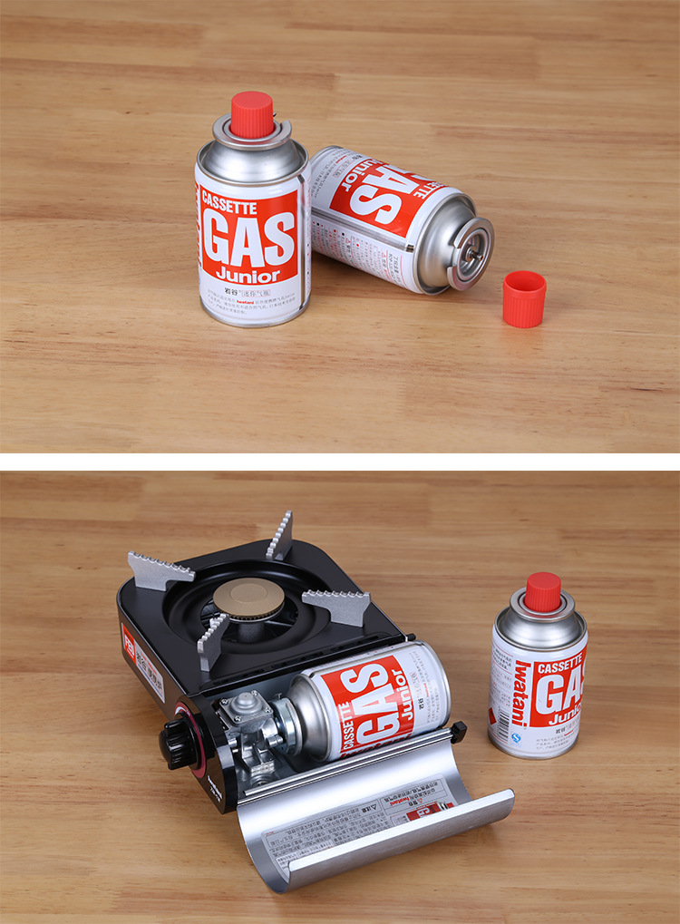 岩谷便携卡式气罐户外卡式炉气罐卡斯气瓶野炊瓦斯小煤气罐120g