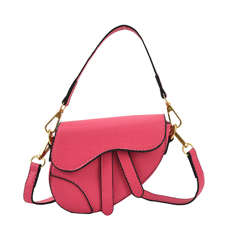 High-Grade Mini Saddle Bag Women's 2022 New Fashion Special-Interest All-Match Underarm Bag Shoulder Messenger Bag