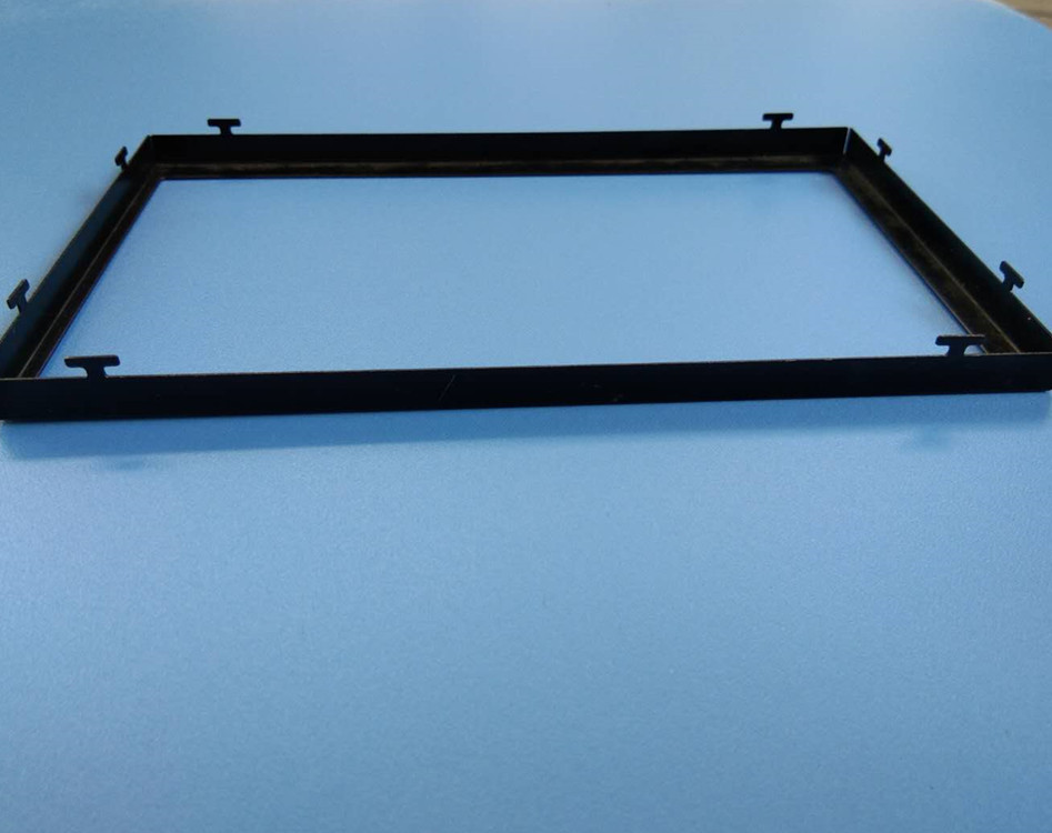 5寸lcd液晶显示屏铁框五金支架铁框不锈钢固定框166*102*0.5m