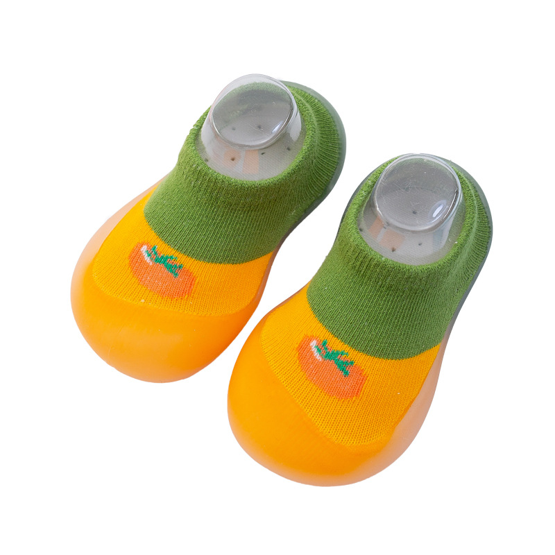 Baby Toddler Shoes Baby Soft Bottom Spring Children Indoor Shoes 0-3 Years Old Breathable No Fall Room Socks Pumps