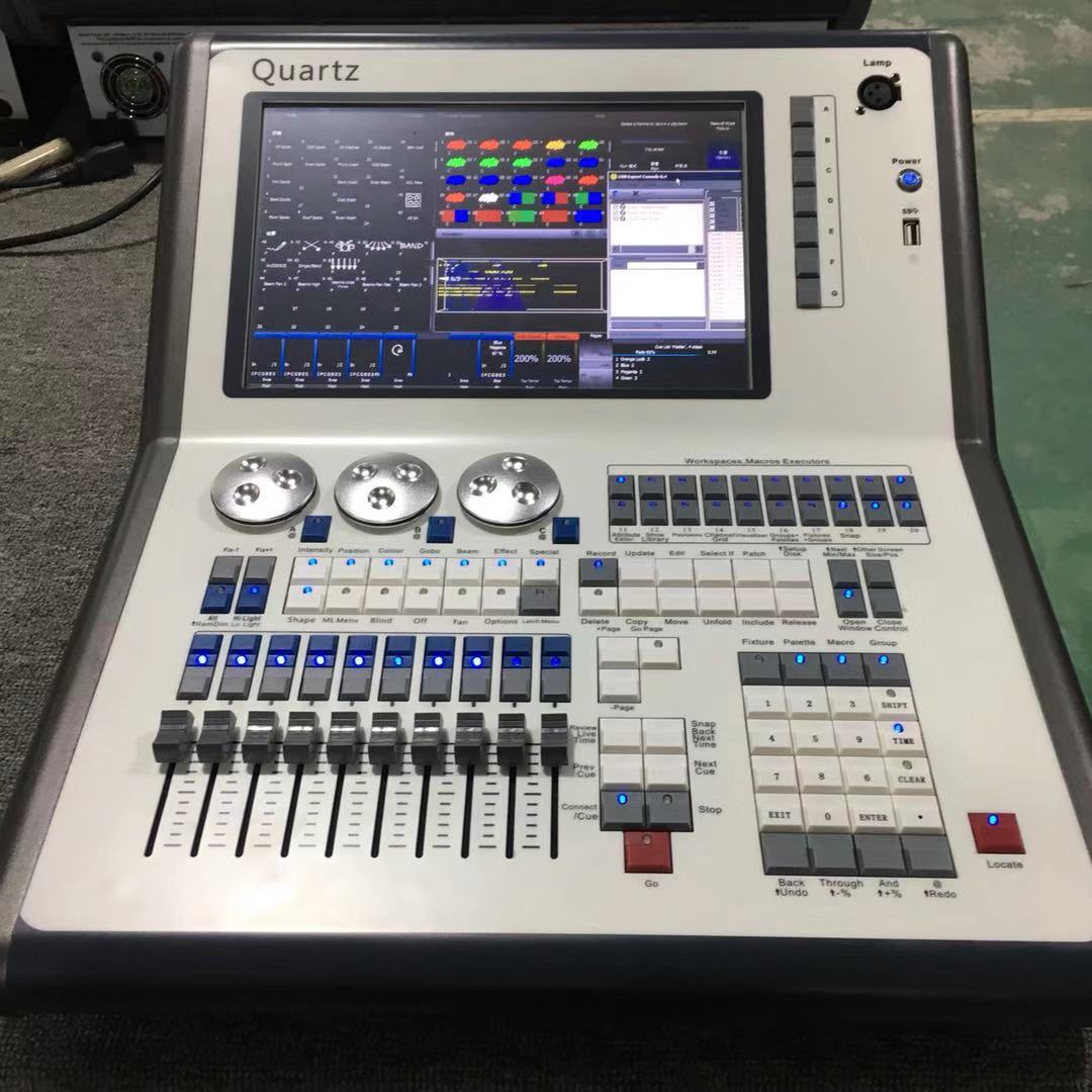 quartz石英控台512灯光控制器光束灯帕灯调光台舞台灯光控台批发