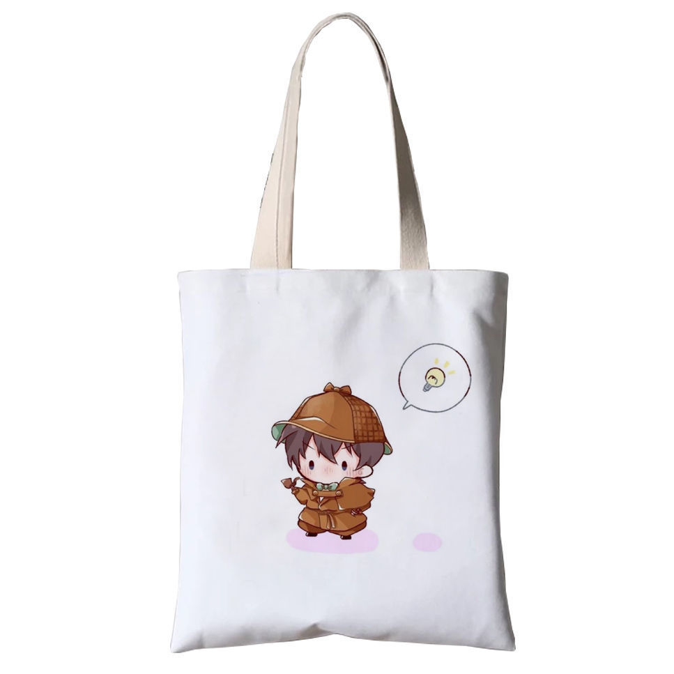 名侦探柯南卡通动漫帆布包帆布袋单肩包手提布袋包生日礼物包