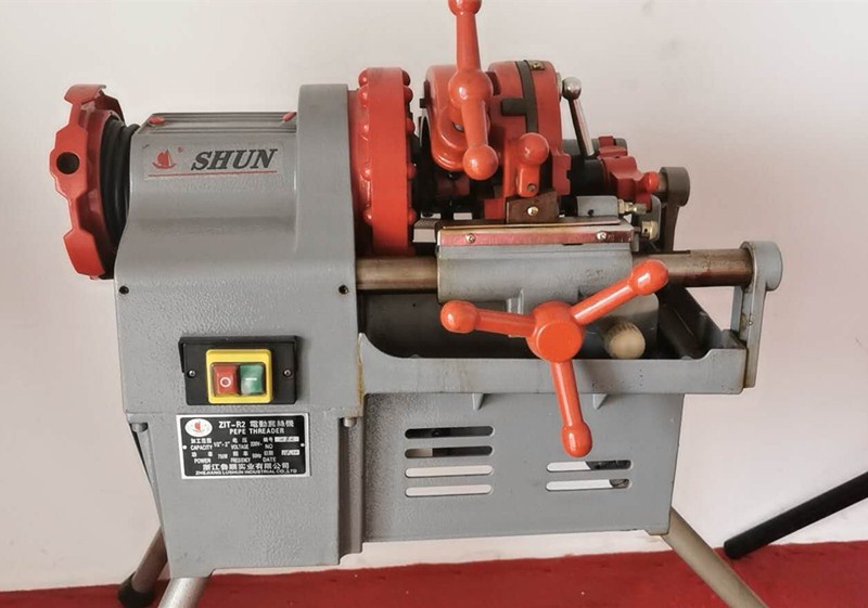 2-6寸切管套丝机板牙高速水管绞丝机镀锌管钢管开牙机