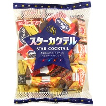 日本零食松永杂锦夹心曲奇饼干什锦混合装下午茶点心休闲小吃250g