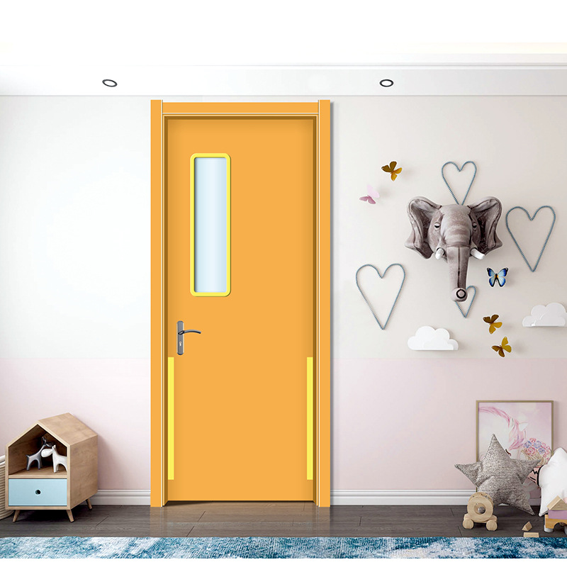 幼儿园木门观察窗可视玻璃压框中空玻璃圈塑料圈收口圈收口条玻璃