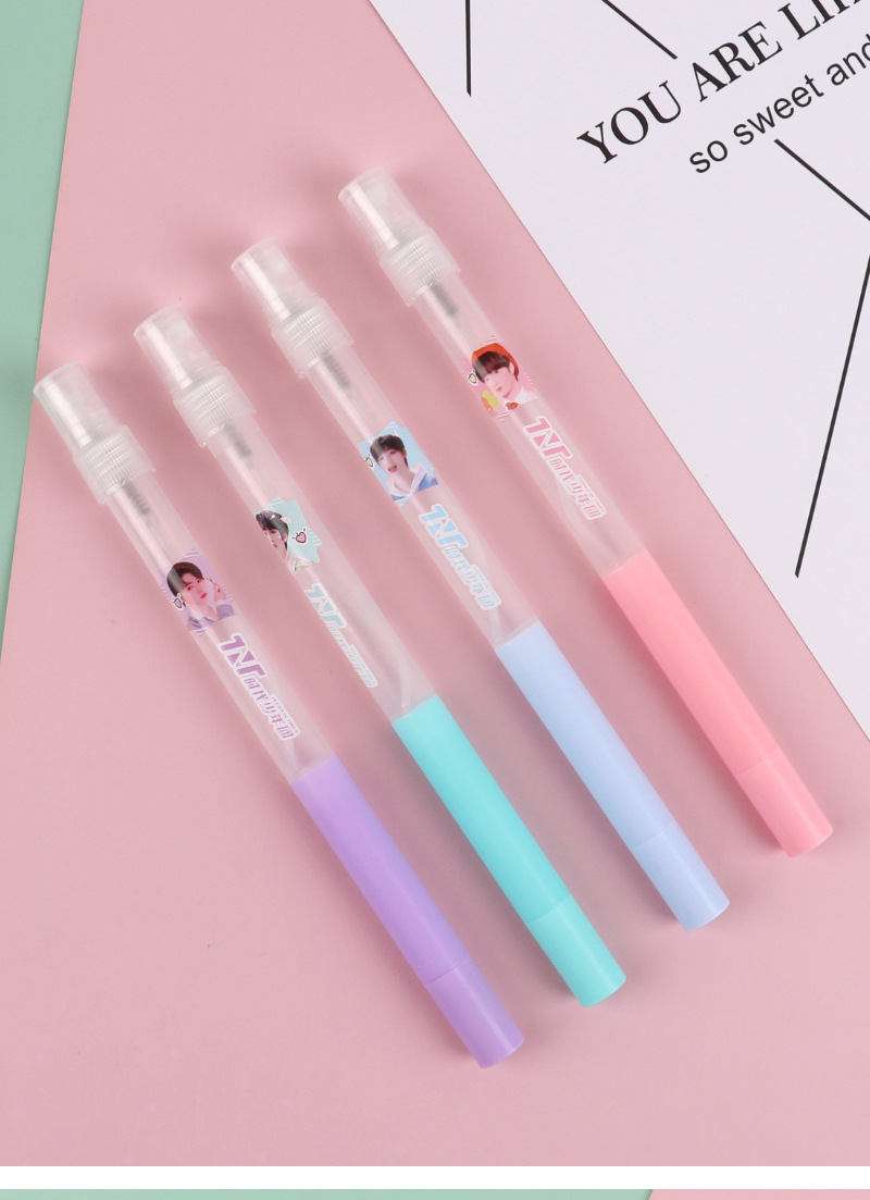 tnt时代少年团喷雾中性笔宋亚轩刘耀文马嘉祺同款0.5学生写字笔