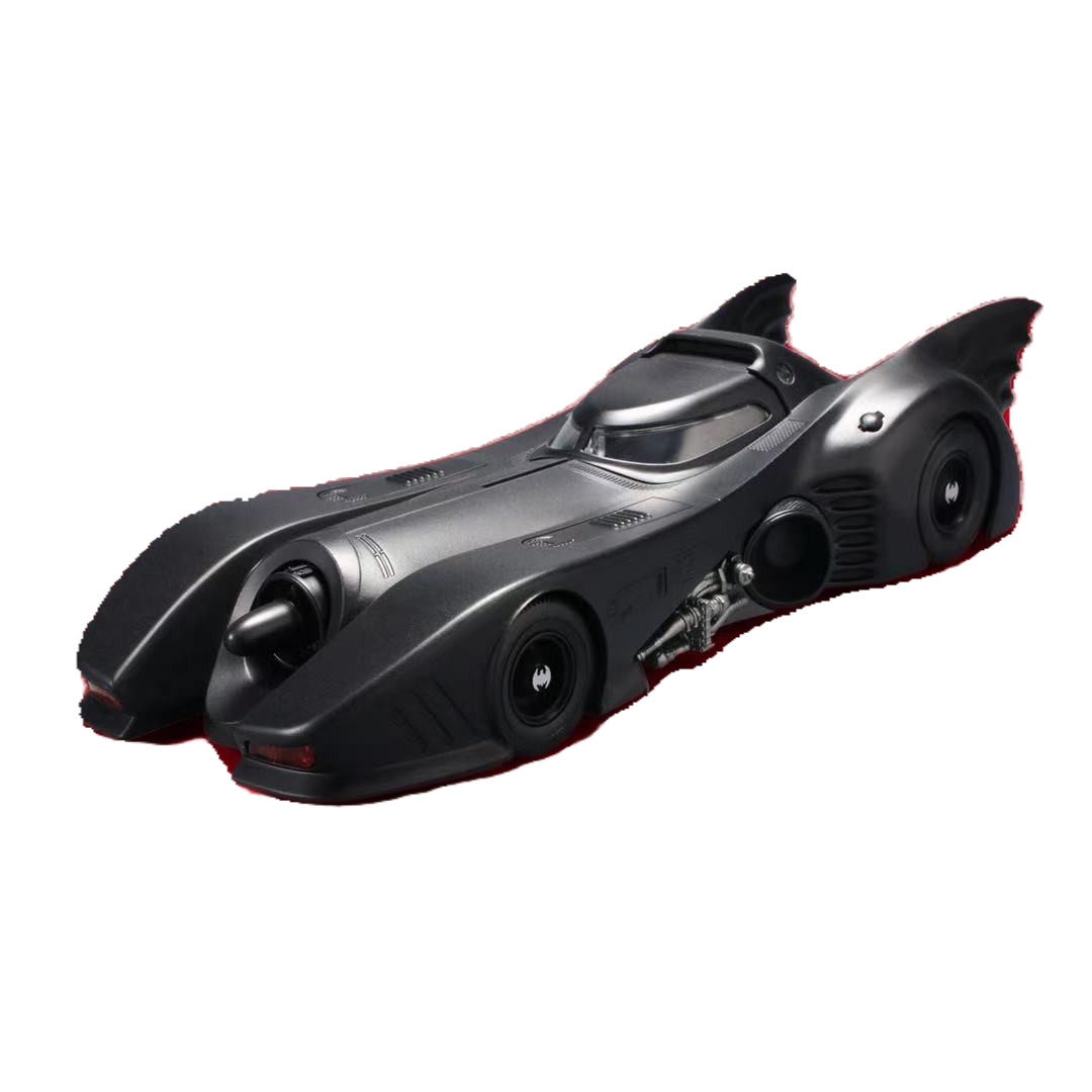 万代dc世界 蝙蝠侠 电影收藏 蝙蝠侠战车 二代 五代 拼装模型