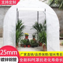 家用花棚暖房保温大棚庭院室外冬季植物养花防冻阳光房小温室简易