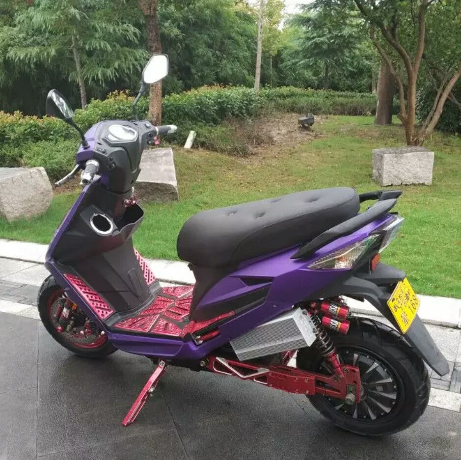 战速电动车鬼火三代电摩72v96v120v改装全新炫酷豪华男女款踏板车