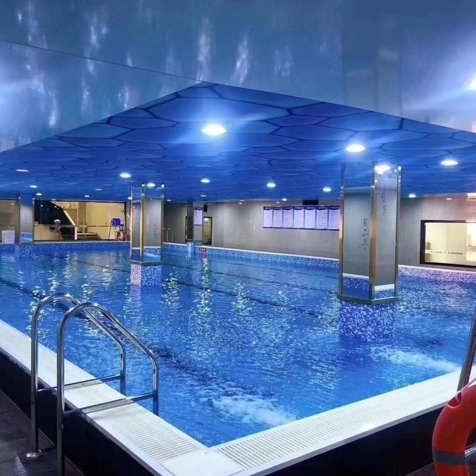 厂家定制逆流池 室内外大型泳池 亲子早教训练游泳池 钢架池