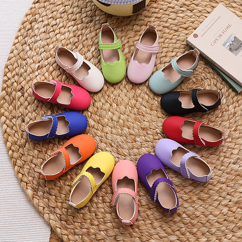 时尚韩版公主鞋  春秋新款女童单鞋  儿童浅口秋鞋 学生鞋