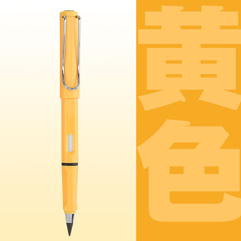 stationery  Black Technology Does Not Need to Cut Eternal Pencil without Ink Students Write in the Straight Position Pencil Not Finish Painting Not Easy to Break Lead Writing