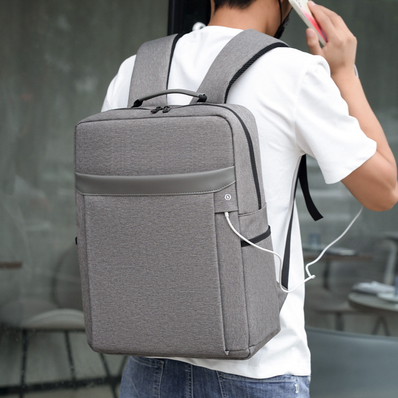 Oxford Cloth Travel Computer Backpack New Backpack Men's Casual Business Backpack Computer Bag Printable Logo