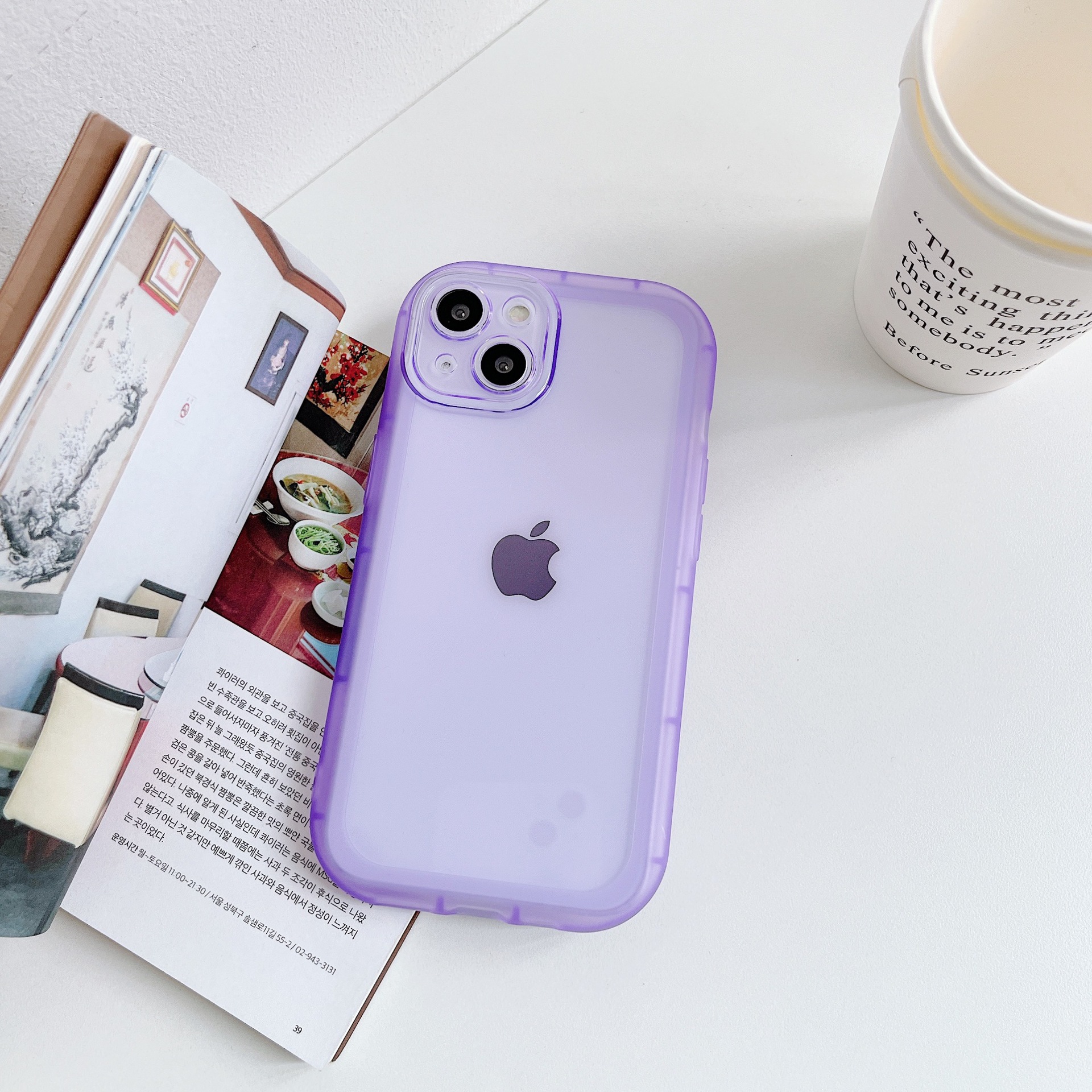 Applicable to iPhone 14 13 X Mobile Phone Shell for iPhone Universal All-Inclusive Silicone Transparent Little Fat Girl Mobile Phone Case