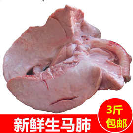 新鲜生马肺散养农正宗马肺生马肉现3斤装