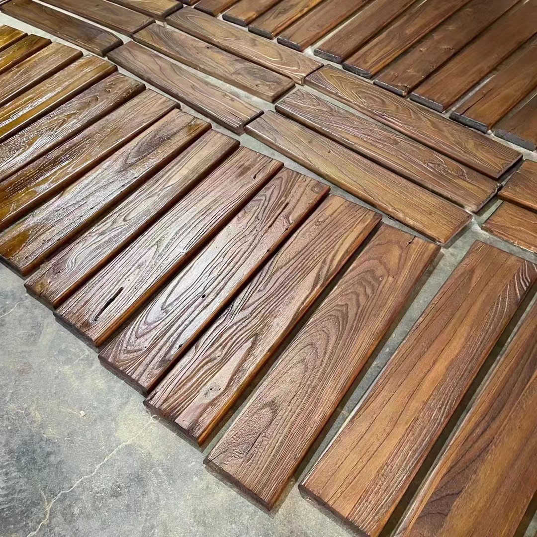 老榆木实木板木结构榆木板家具木板材老榆木木地板老榆木板材