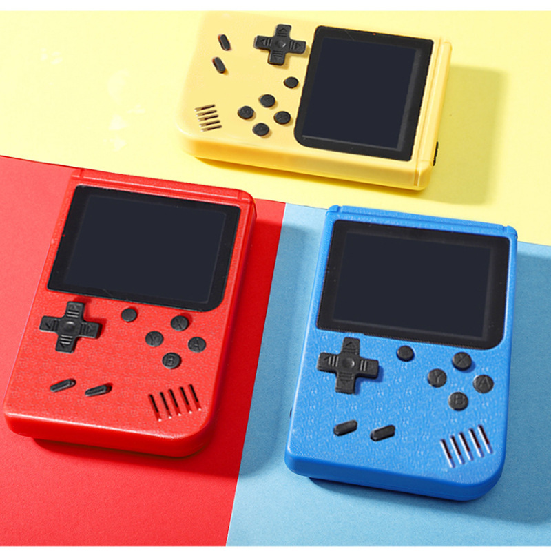 Handheld Game Machine Sup Double-Screen Color Screen Nostalgic Retro Fc Built-in 400-in-One Portable Mini Children's Foreign Trade
