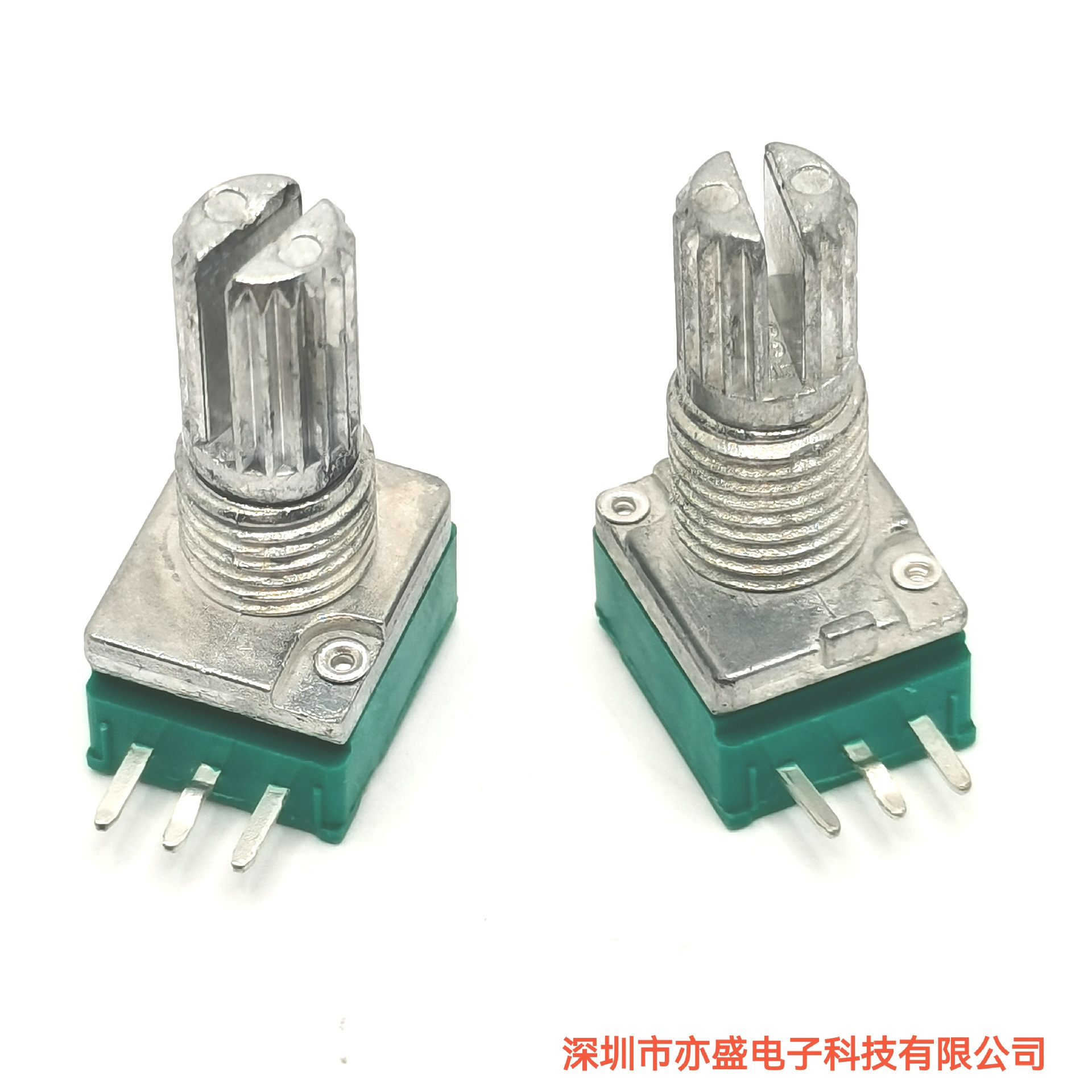 097单联直脚电位器 3脚电位器 调光调速调音功放音响专用电位器