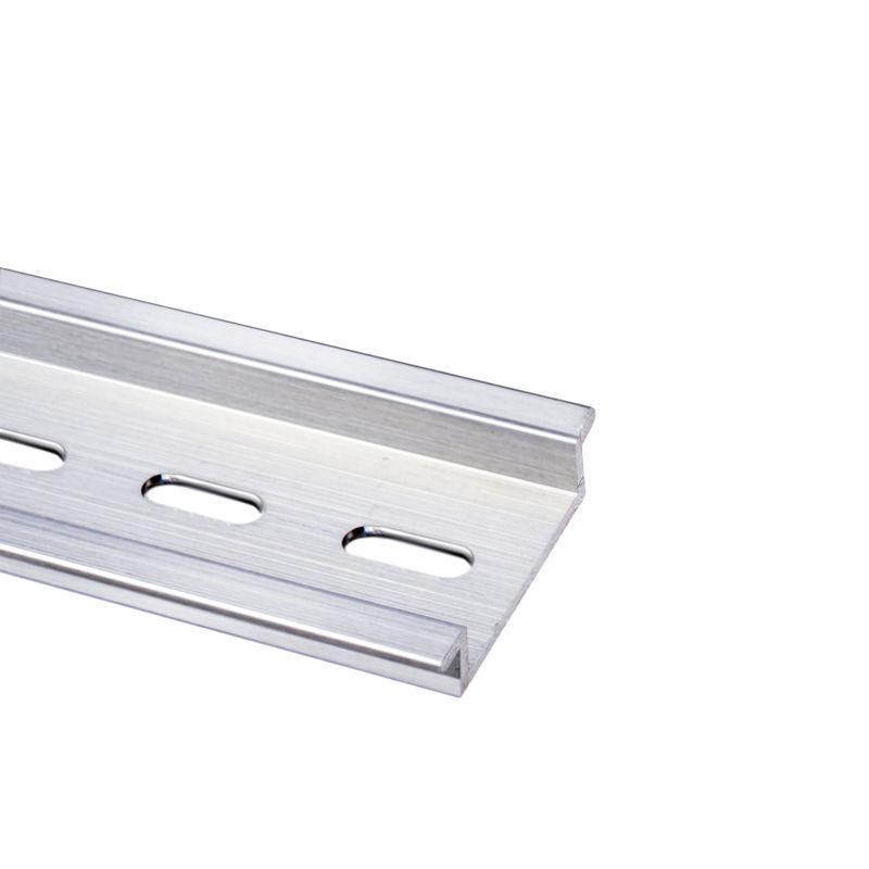 直销c45国标铝导轨u型厚卡轨配电箱导轨dz47电器安装导轨端子排轨