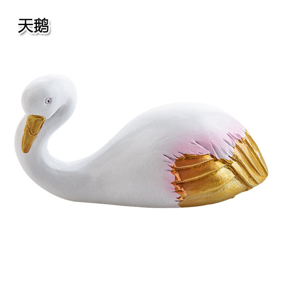 INS Creative Flamingo Cartoon Sticky Hook Hook Paste No Drilling Adhesive Load-Bearing Wall Mount Animal Cute Clothes Hook