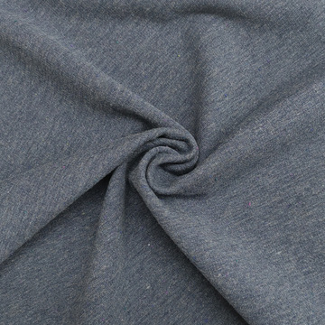 2021新品 秋冬薄绒卫衣布tc涤棉微弹面料色织法国毛圈拉毛布