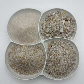 石英砂颗粒大小