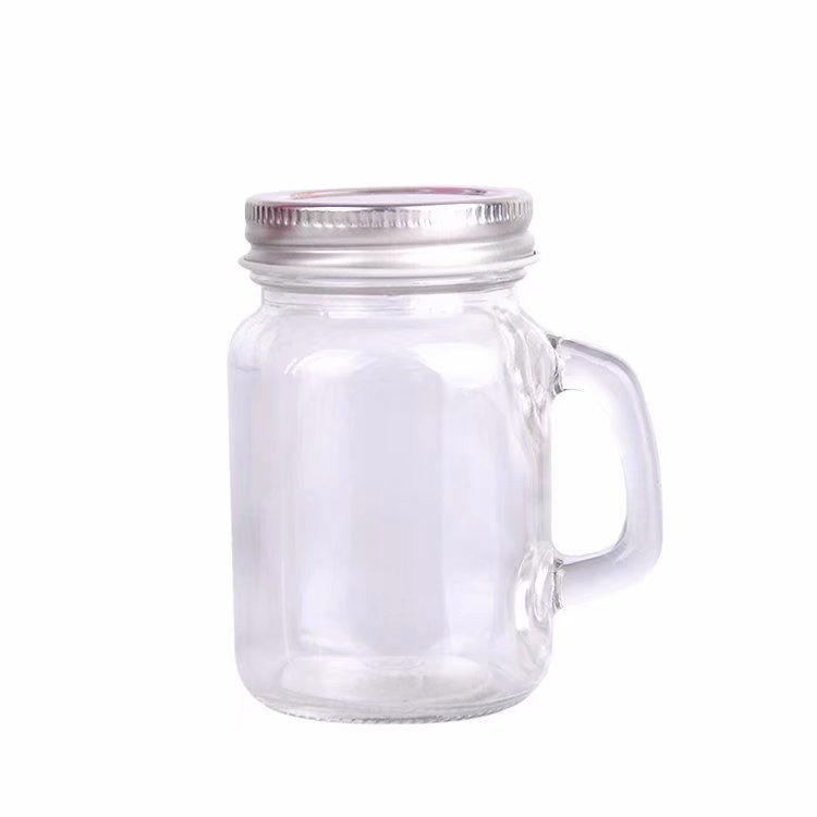 A Bottle of Honey Glass Jar Jam Jar
