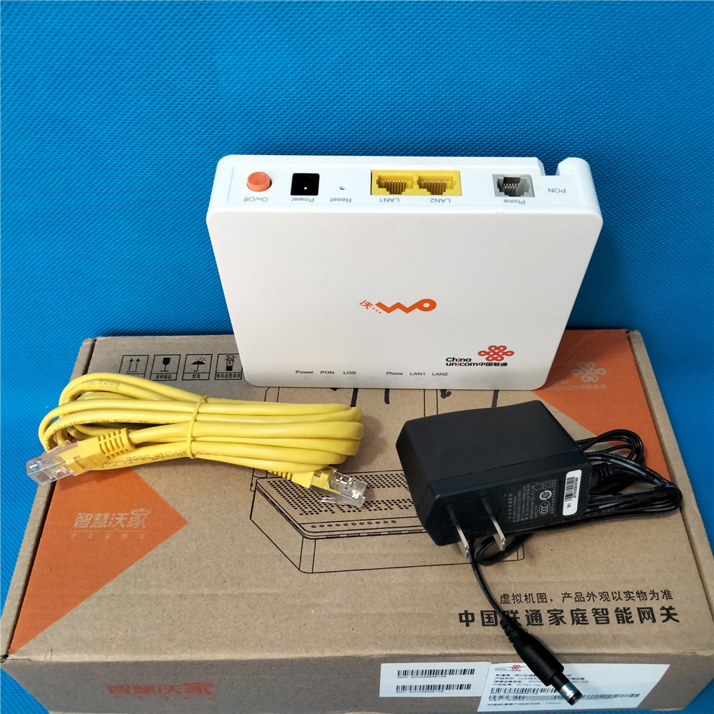 适用于中兴zxhn f407光猫f407zahgu协议河南联通eponftth光纤设备