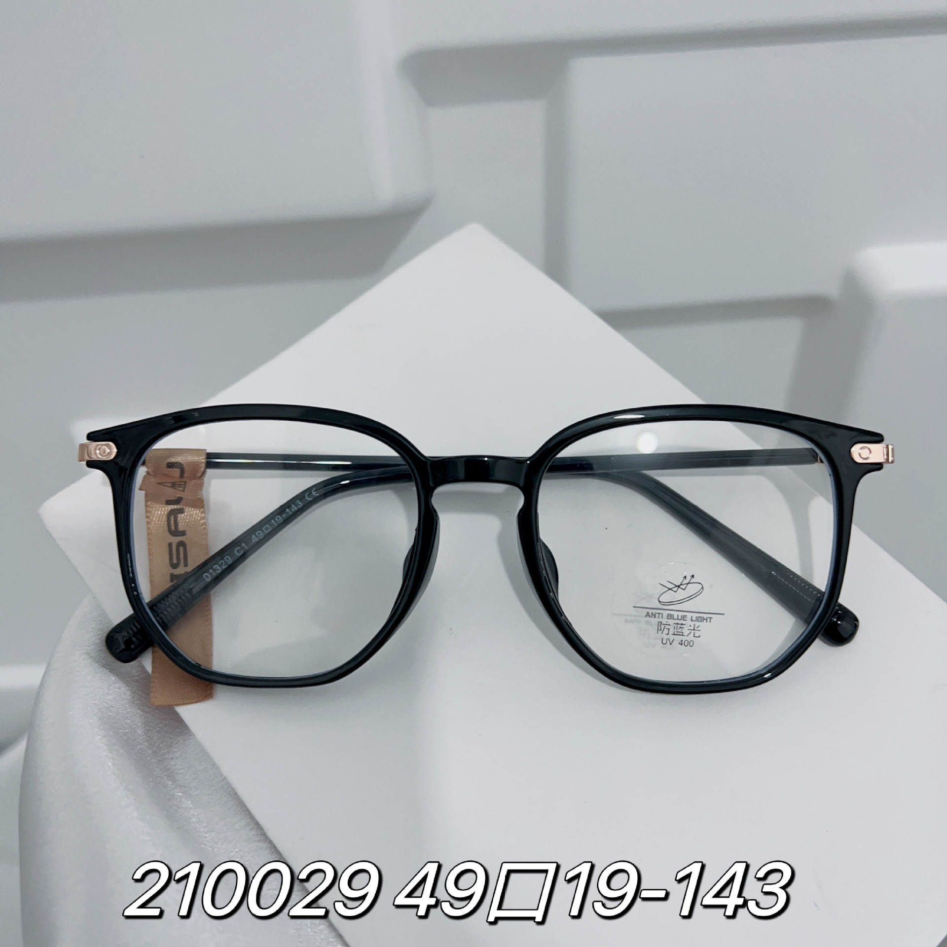 新款TR90圆框时尚潮流网红ins小红书同款眼镜架可配近视厚圈金胶