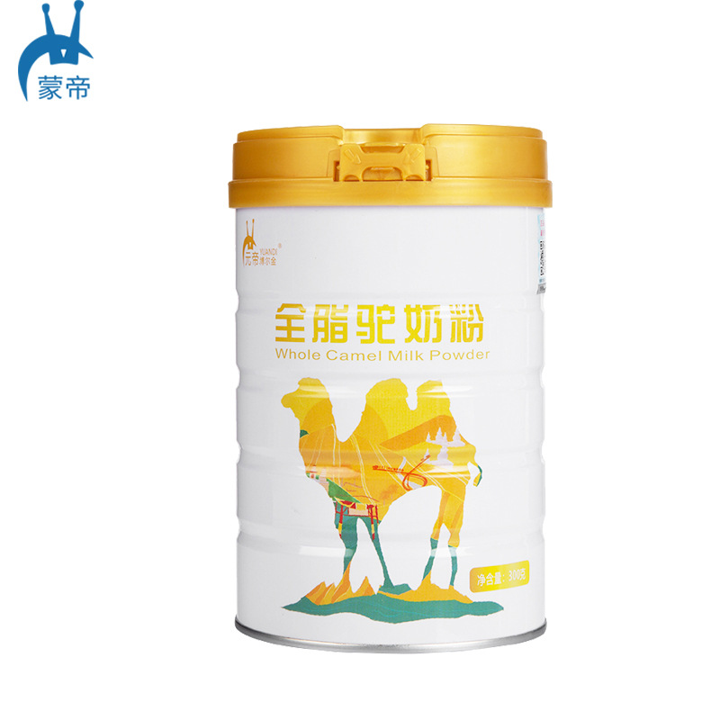 元帝博尔金 铁罐带勺装全脂驼奶粉 青少年成人用内蒙骆驼奶奶粉