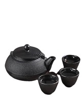 铁壶围炉煮茶壶碳火铸铁茶壶日式明火烧水壶户外煮茶炉泡茶用茶具