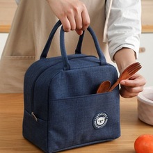 餐袋保温饭盒手拎装便当包上班带饭的手提袋子铝箔加厚小学生饭袋
