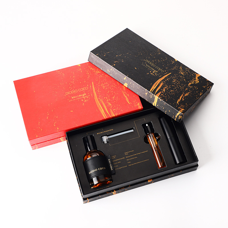 Wholesale Black Coffee Real Me Perfume for Women Gift Set Tik Tok Live Stream Black Opium Lasting Eau De Toilette