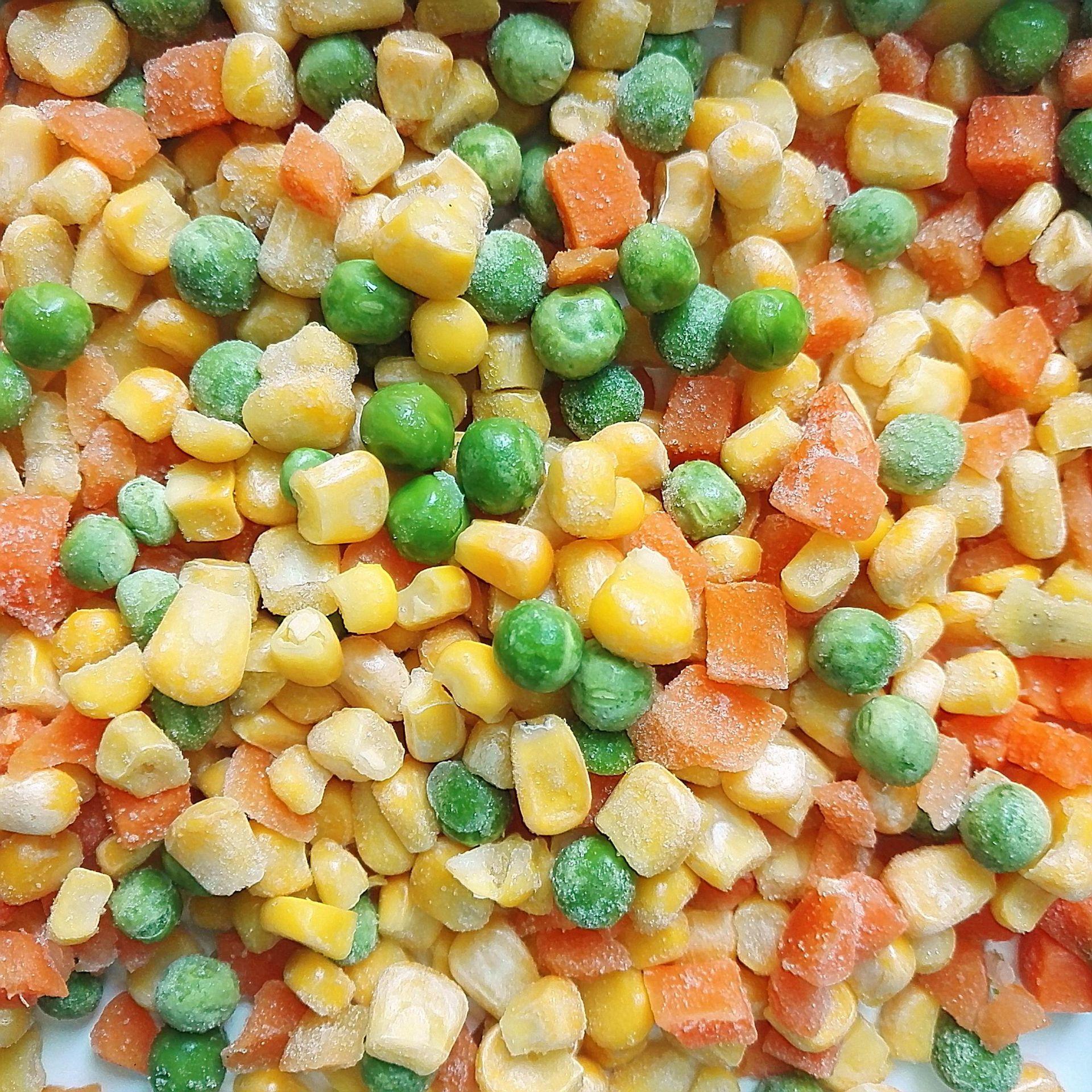 【厂家支持小额混批】慈溪鲜冻方便净菜速冻杂菜什锦菜 全程冷链