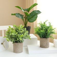 ins北欧仿真植物小盆栽假花家居办公桌餐厅桌面绿植摆件装饰