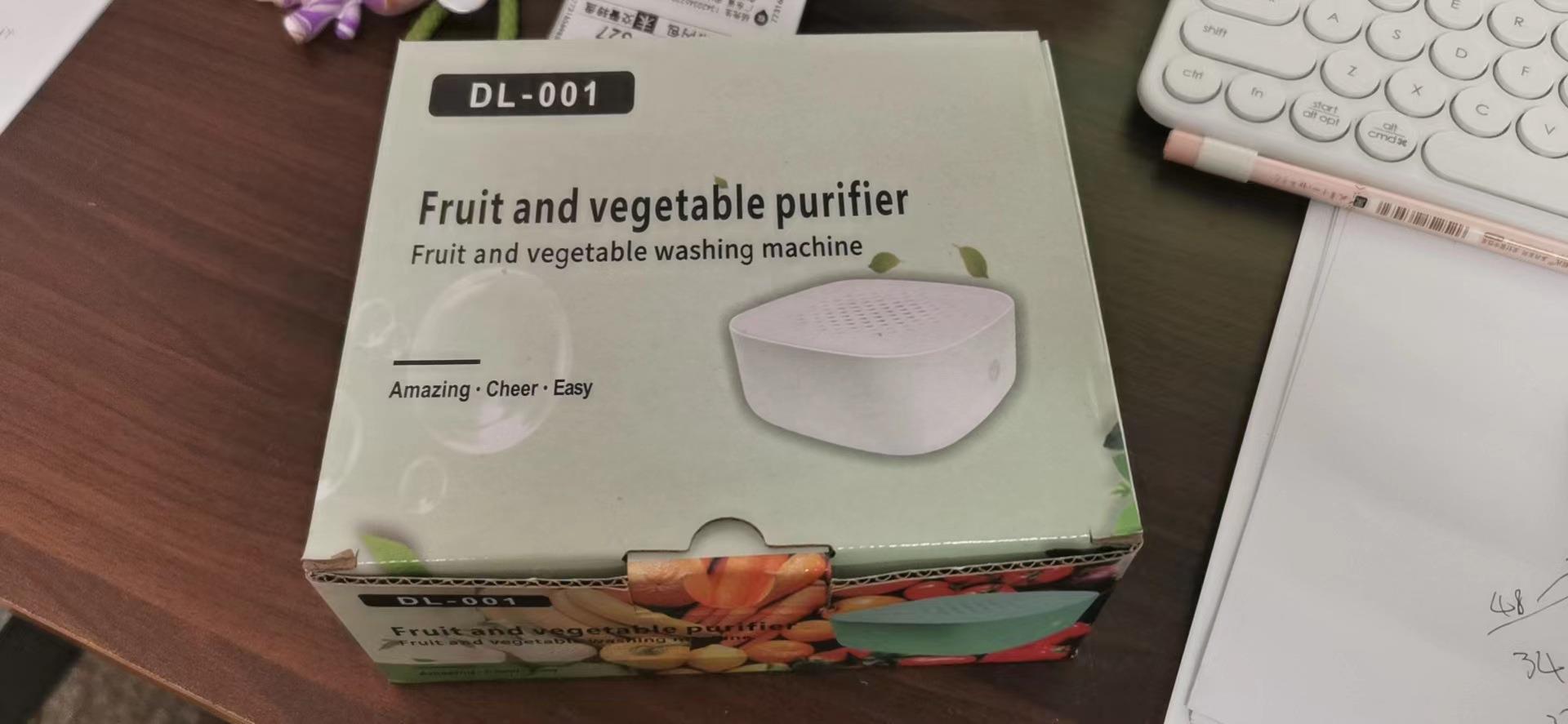 Pesticide Residue Removal Purifier Wireless Multi-Function Automatic Dish-Washing Machine Household Fruit Sterilizer