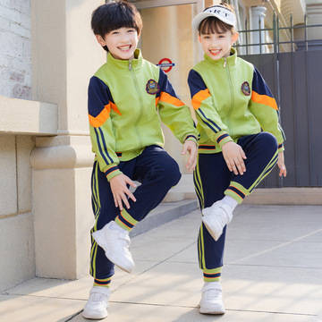 幼儿园园服春装新款英伦风儿童校服套装春季运动会服装小学生班服