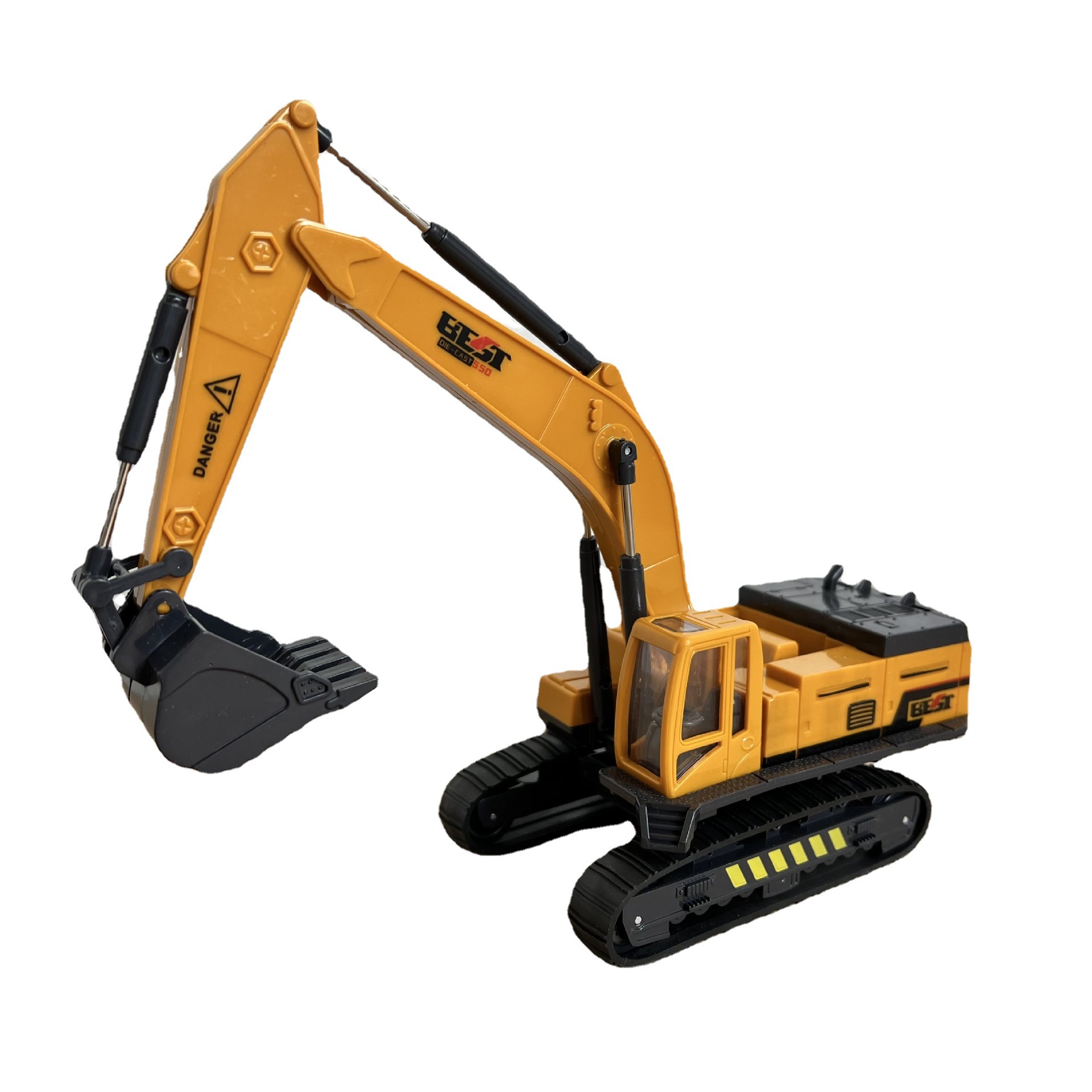 皓童706-6惯性工程车挖土机推土机模型系列挖掘机玩具吊车批发