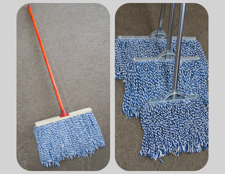 拖布普通拖把棉线大号物业拖把宽头家用老式墩布尘推棉布工厂平拖