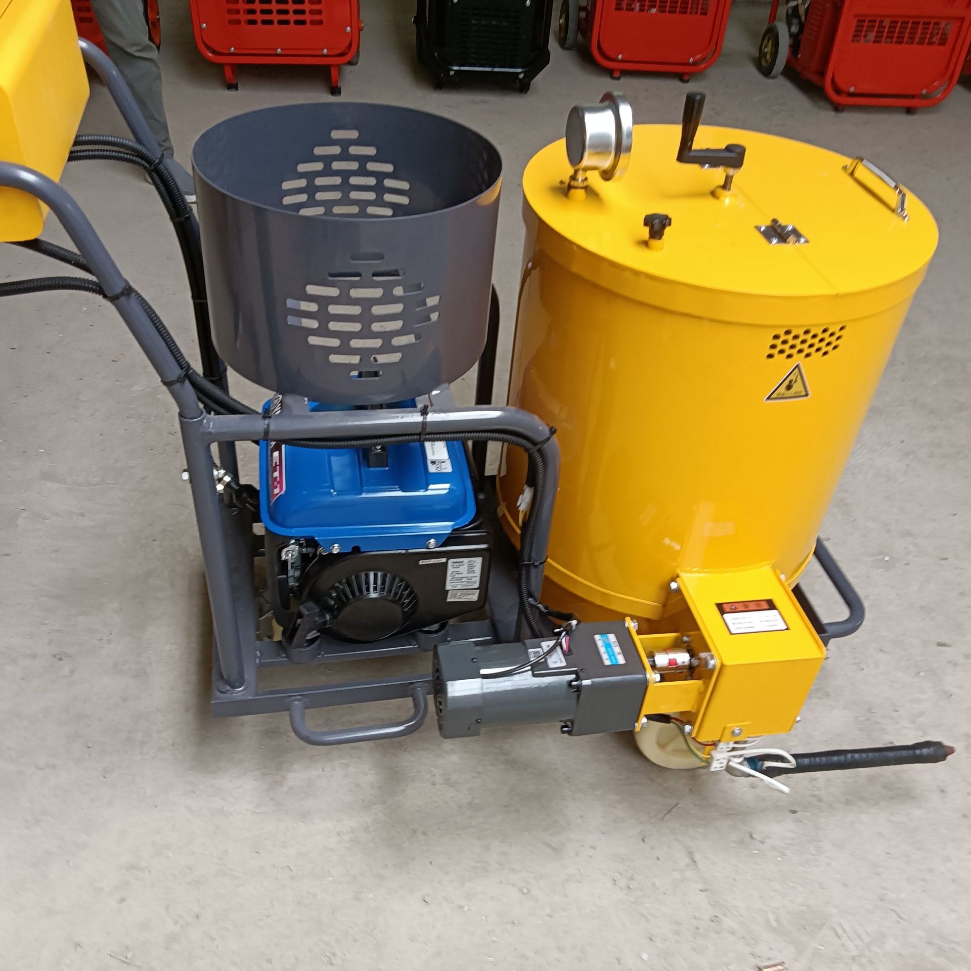 手推式沥青路面灌缝机 市政道路小型沥青灌缝机 沥青路面养护设备