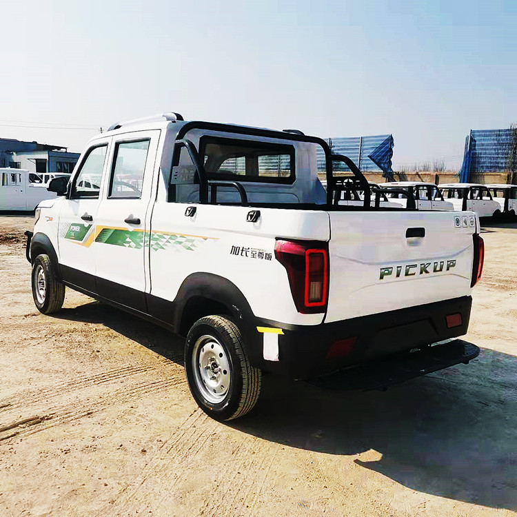 新能源山区大功率四人座 家用双排皮卡四轮电动车 成人带斗货车