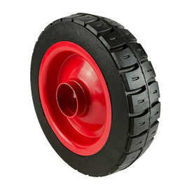 批发实心橡胶轮平板车万向轮电动灰斗车前轮加工程拉转车前轮250x