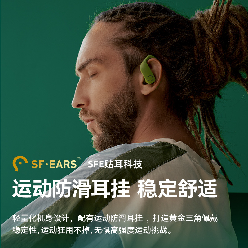 Sanag Sports Bluetooth Headset Real Wireless Ear Hook Running Sweat-Proof Cross-Border Hot Headset Wholesale