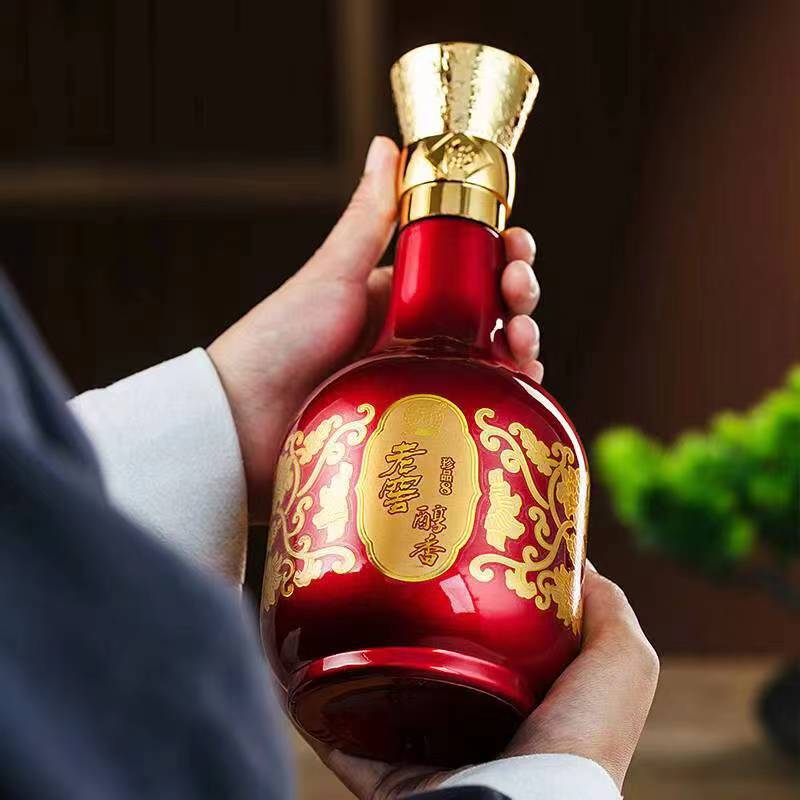 泸州系列私聊询价老窖醇香珍品8 52度浓香型白酒整箱500ml单瓶价